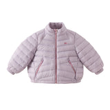 Dave&Bella Toddler Girls/Boys Purple/Yellow Turtle Lightweight Duck Down Cozy Jackets