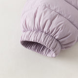 Dave&Bella Toddler Girls/Boys Purple/Yellow Turtle Lightweight Duck Down Cozy Jackets