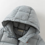 Dave&Bella Toddler Boys Dark Blue Hooded 2-in-1 Vest & Puffer Down Jacket Sets