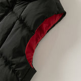 Dave&Bela Toddler Boys Balck Turtle Warm Comfortable Puffer Down Vests