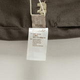 Dave&Bella Toddler Boys Beige/Drak Khaki Fleece-Line Simple Versatile Warm Pants
