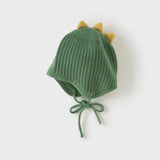 Dave&Bella Toddler Boys Green Dinosaur Shape Design Fashion Hats