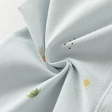 Dave&Bella Toddler Boys Beige/Blue Cute Dinosaur Print Comfortable Pajamas