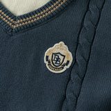 Dave&Bella Toddler Boys/Girls Blue/Purple Turtle Classic Cotton Cozy Soft Comfortable Sweaters