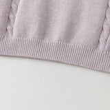 Dave&Bella Toddler Boys/Girls Blue/Purple Turtle Classic Cotton Cozy Soft Comfortable Sweaters