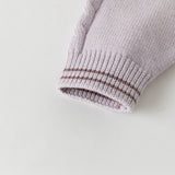 Dave&Bella Toddler Boys/Girls Blue/Purple Turtle Classic Cotton Cozy Soft Comfortable Sweaters