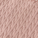 Dave&Bella Toddler Girls/Boys Pink/Blue Jacquard Fleece-Line Soft Cotton Cozy Sweaters
