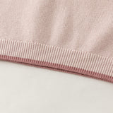 Dave&Bella Toddler Girls/Boys Pink/Blue Cute Sweet Print Cozy Comfortable Wool Sweaters