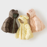 Dave&Bella Toddler Girls/Boys Multiple Colors Cute Animals Hooded Puffer Down Jackets