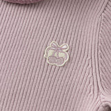 Dave&Bella Toddler Girls Pink/Purple Turtle Soft Comfortble Sweaters