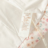 Dave&Bella Toddler Girls White/Pink Sweet Floral Print Warm Cozy Puffer Down Jackets