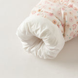 Dave&Bella Toddler Girls White/Pink Sweet Floral Print Warm Cozy Puffer Down Jackets