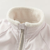 Dave&Bella Toddler Girls/Boys Multiple-Colors Sherpa Fleece Lined Turtle Warm Jackets