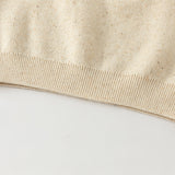 Dave&Bella Toddler Girls/Boys Light Khaki Cute Bear Print Cotton Comfortable Soft Cozy Sweaters
