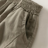 Dave&Bella Toddler Boys Grey/Carbon Black Fleece-Line Simple Versatile Cotton Jogger Pants