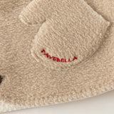 Dave&Bella Toddler Boys/Girls Brown/Pink Cute Mitten Pocket Pink Polar Fleece Warm Vests