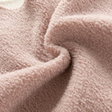 Dave&Bella Toddler Boys/Girls Brown/Pink Cute Mitten Pocket Pink Polar Fleece Warm Vests