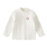 Dave&Bella Toddler Girls White/Pink Turtle Sweet Heart Print Cozy Soft T-shirts