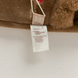 Dave&Bella Toddler Girls Beige/Brown Fleece-Line Comfortable Fashion Flared Pants