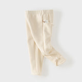 Dave&Bella Toddler Girls Navy/Grey/Beige Fleece Warm Soft Versatile Leggings
