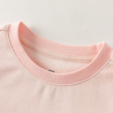 Dave&Bella Toddler Girls/Boys Pink/Light Blue Cute Cartoon Print Cozy Soft Pajamas