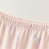 Dave&Bella Toddler Girls/Boys Pink/Light Blue Cute Cartoon Print Cozy Soft Pajamas
