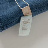 Dave&Bella Toddler Boys Denim Blue Classic Fleece Simple Warm Cozy Cotton Shirt