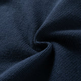 Dave&Bella Toddler Boys Navy Start Print Cozy Soft Round Collar Sweaters