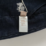 Dave&Bella Toddler Boys Navy/Khaki Thickened Warm Simple Versatile Jogger Pants
