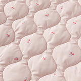 Dave&Bella Toddler Girls Pink Doll Collar Sweet Print Puffer Warm Cozy Jackets