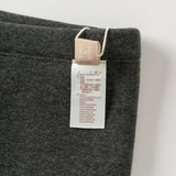 Dave&Bella Toddler Girls Dark Gray/Apricot Fleece-Line Sweet Jacquard Leggings