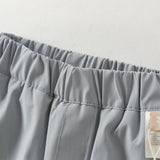 Dave&Bella Toddler Boys Navy/Gray Blue Fleece-Line Cozy Warm Comfortable Jogger Pants