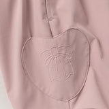 Dave&Bella Toddler Girls/Boys Pink/Grey Fleece-Line Simple Versatile Cozy Jogger Pants