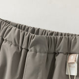 Dave&Bella Toddler Girls/Boys Pink/Grey Fleece-Line Simple Versatile Cozy Jogger Pants