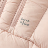 Dave&Bella Toddler Girls/Boys Multiple Colors Hodded Simple WIndproof Fluffy Marshmallow Down Jackets