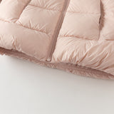 Dave&Bella Toddler Girls/Boys Multiple Colors Hodded Simple WIndproof Fluffy Marshmallow Down Jackets