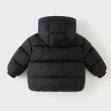Dave&Bella Toddler Girls/Boys Multiple Colors Hodded Simple WIndproof Fluffy Marshmallow Down Jackets