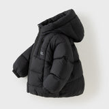 Dave&Bella Toddler Girls/Boys Multiple Colors Hodded Simple WIndproof Fluffy Marshmallow Down Jackets