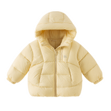 Dave&Bella Toddler Girls/Boys Multiple Colors Hodded Simple WIndproof Fluffy Marshmallow Down Jackets