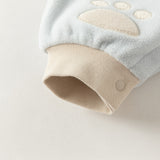 Dave&Bella Baby Boys/Girls Blue/Pink Cute Sweet Fleece Comfortable Rompers