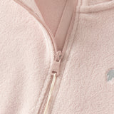 Dave&Bella Toddler Boys/Girls Multiple-Colors Micro Fleece Classic Quarter Zip Turtle Polos