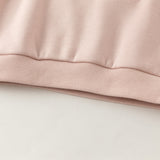 Dave&Bella Toddler Girls/Boys Red/Pink Cute Sheep Print Fleee-Line Cozy Soft Sweatshirts
