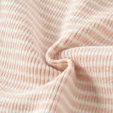 Dave&Bella Toddler Girls Pink/Gray Striped Turtle Sweet Comfortable Sweaters