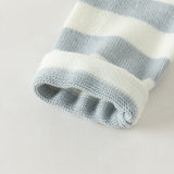 Dave&Bella Toddler Girls Purple/Blue Striped Cute Sheep/Dog Print Soft Cozy Sweaters