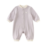 Dave&Bella Baby Girls/Boys  Pink/Blue/Purple Turtle Soft Cozy Simple Comfortable Rompers