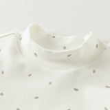 Dave&Bela Toddler Girls Pink/Beige Sweet Turtle Minimalist Versatile Soft Cozy T-shirts