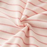 Dave&Bela Toddler Girls Pink/Beige Sweet Turtle Minimalist Versatile Soft Cozy T-shirts
