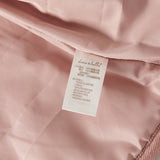 Dave&Bella Toddler Girls Pink/Khaki Round Collar Classic Padded Warm Windproof Jackets