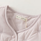 Dave&Bella Toddler Girls Purple Pink Outwear Lightweight Cozy Padded Vests