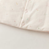 Dave&Bella Toddler Girls Pink/Beige Sweet Cute Print Soft Cozy Cotton Padded Vests